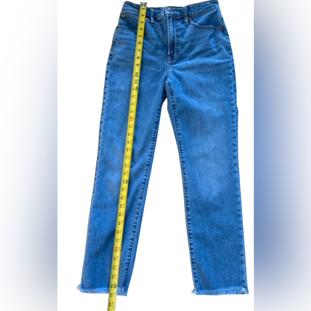 MADEWELL The Perfect Vintage Jean w/ Raw Hem - M6237 - Blue Hoyne Wash - 25